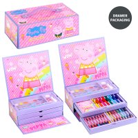 3209-16422: Peppa Pig 52 Piece Colouring Set